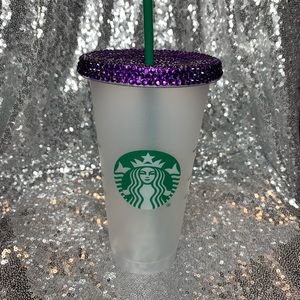Starbucks customized bling cup
